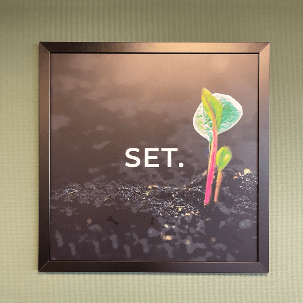 Branding Kantoor Set Poster | Rubberplants Digital Agency