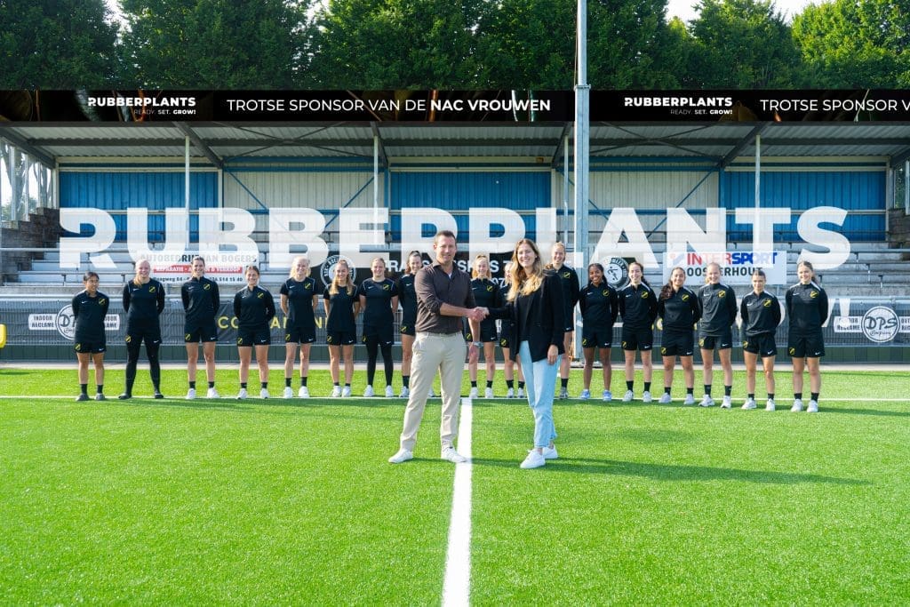 Rubberplants nieuwe sponsor NAC vrouwen