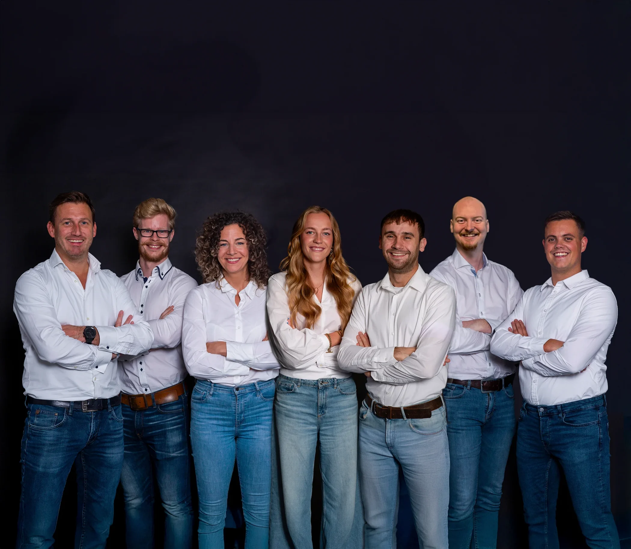 Teamfoto van Rubberplants